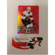 DC-47 Thomas Chabot Red Parallel Die Cut Set 2021-22 Tim Hortons UD Upper Deck DC-47 Thomas Chabot Red Parallel Die Cut Set 2021-22 Tim Hortons UD Upper Deck